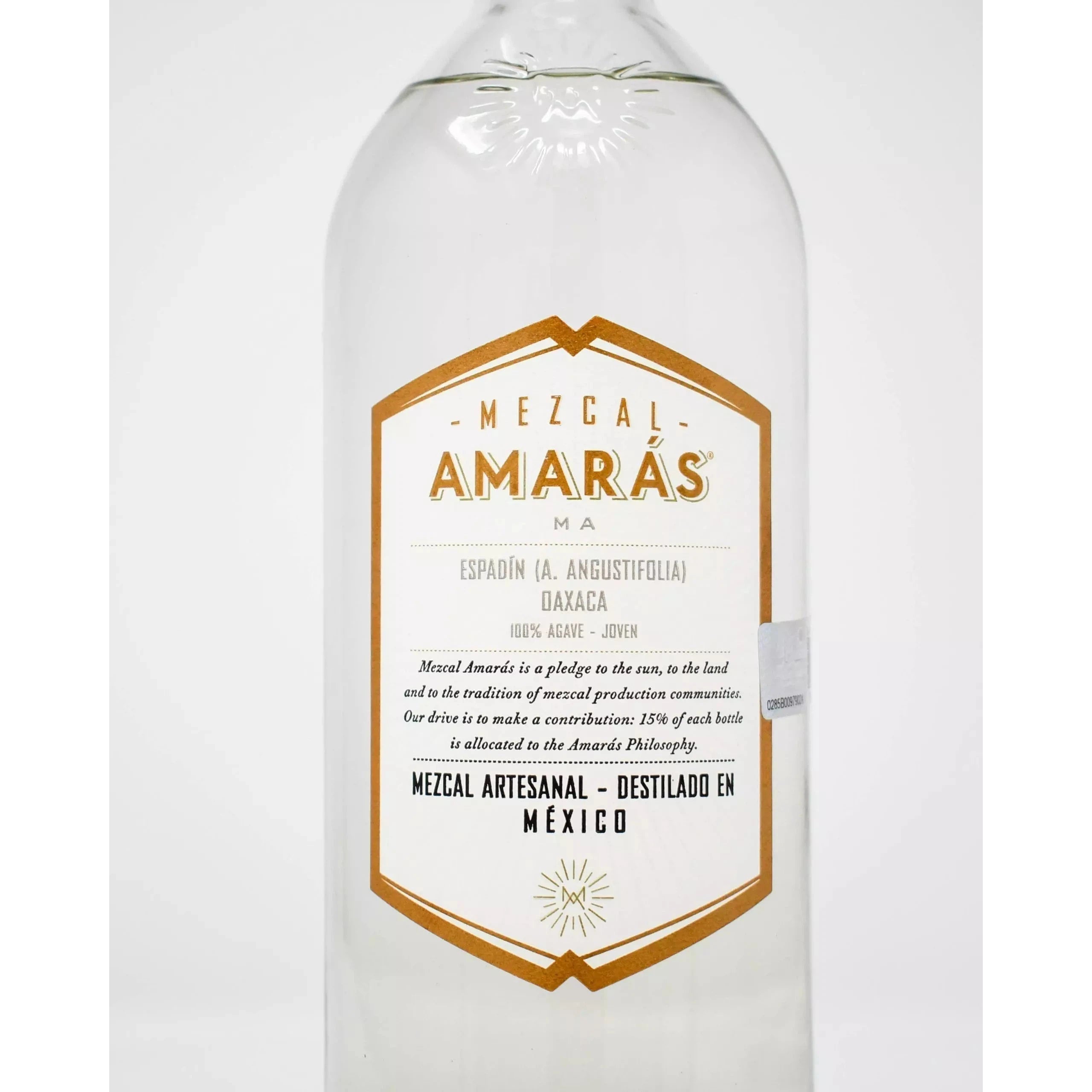 Amaras, Espadin, Mezcal Artesanal, 750ml