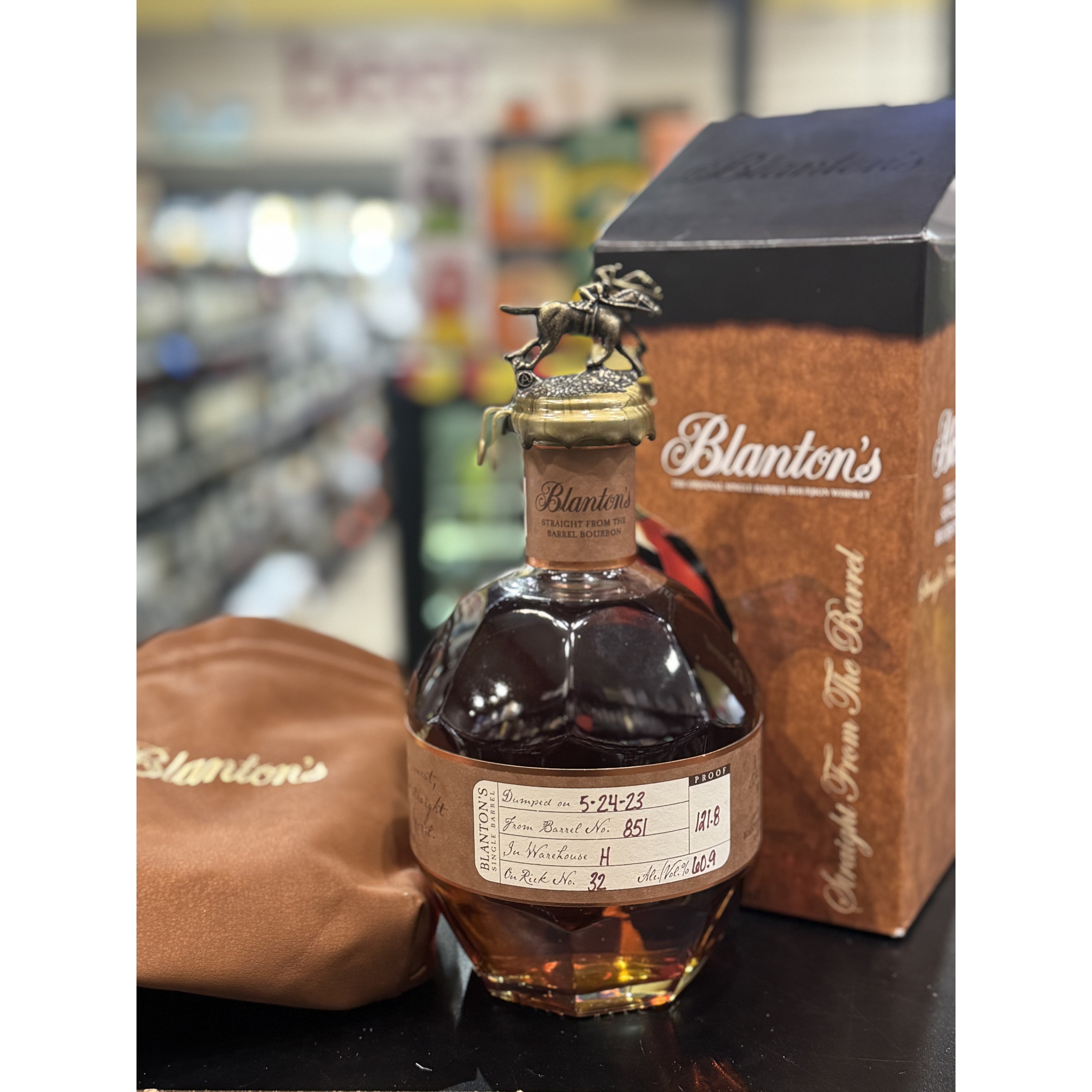 Blanton's Straight from The Barrel Bourbon (750ml)