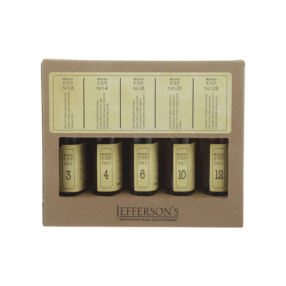 Jefferson's Wood Experiment Collection 5 x 200 mL