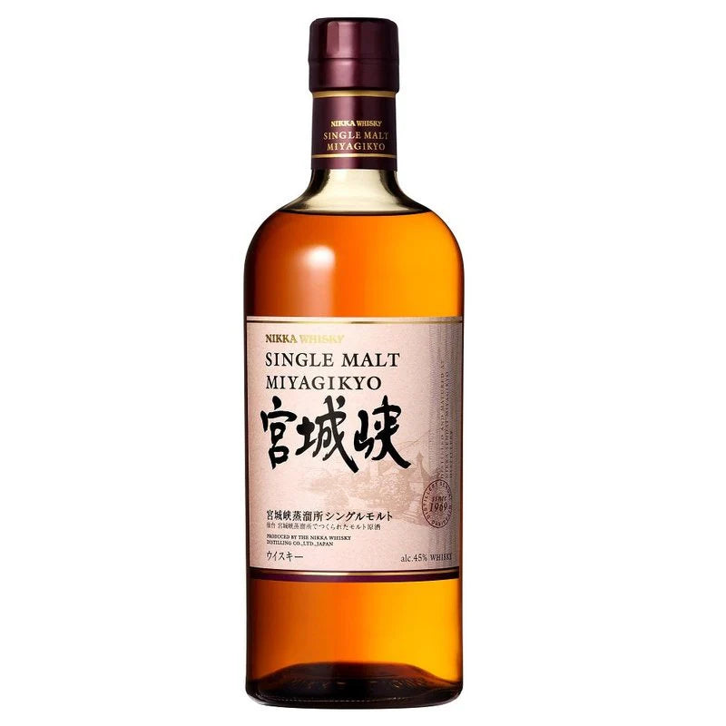 Nikka Miyagikyo Single Malt Japanese Whisky 750 ml