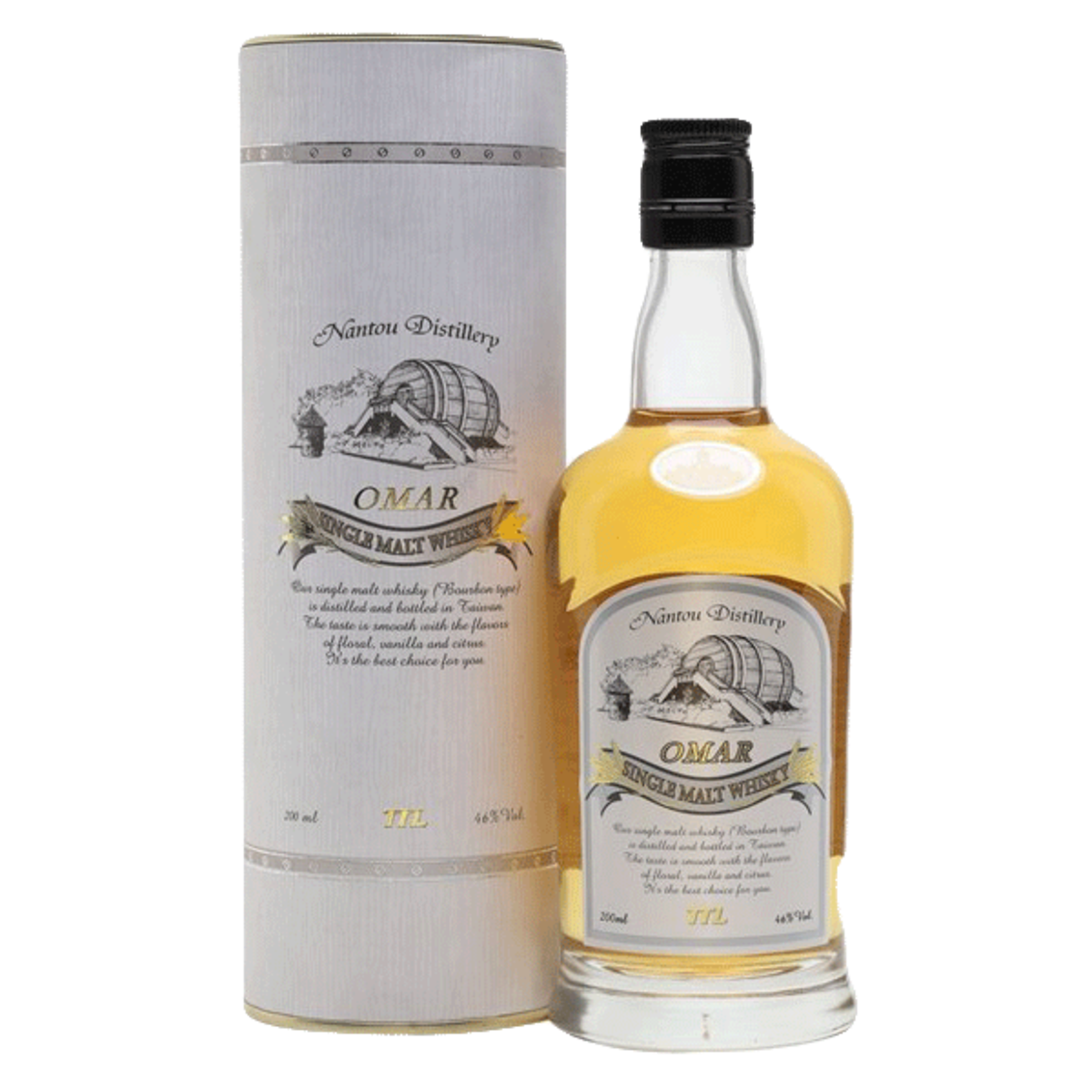 Omar, Bourbon Barrel Single Malt Whisky 700ml