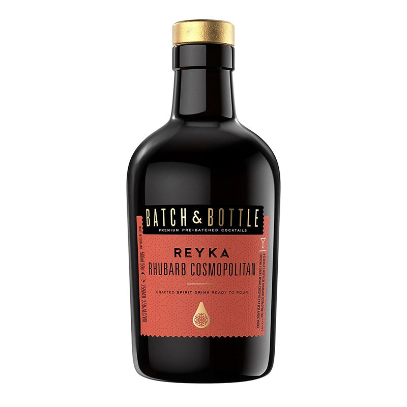 Batch & Bottle Reyka Rhubarb Cosmopolitan Cocktails 375ml