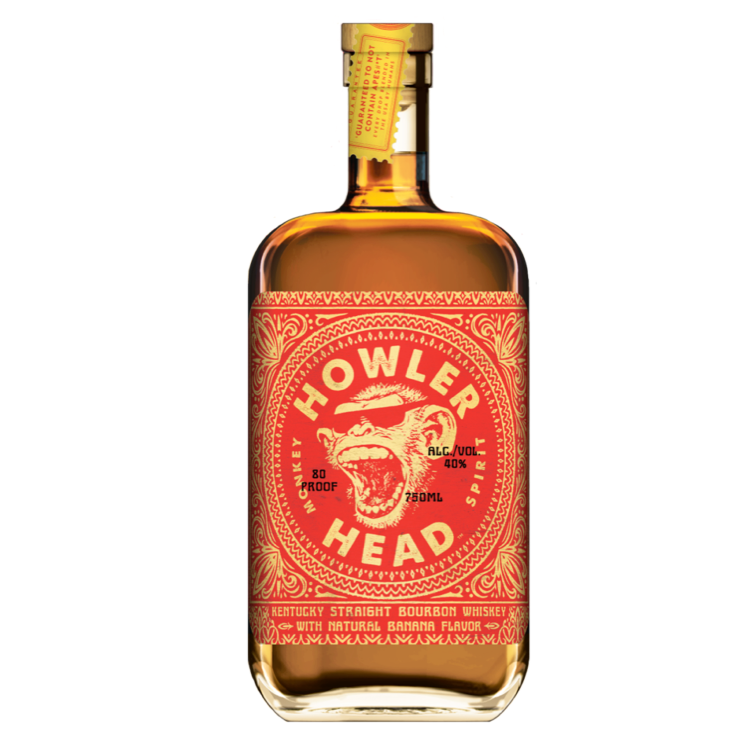 Howler Head Banana Infused Kentucky Straight Bourbon Whiskey