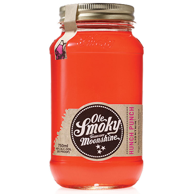 Ole Smoky Hunch Punch Lightnin Moonshine 750ml
