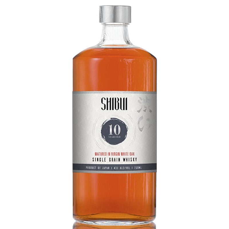 SHIBUI 10 YEAR VIRGIN WHITE OAK SINGLE GRAIN WHISKY 750ML