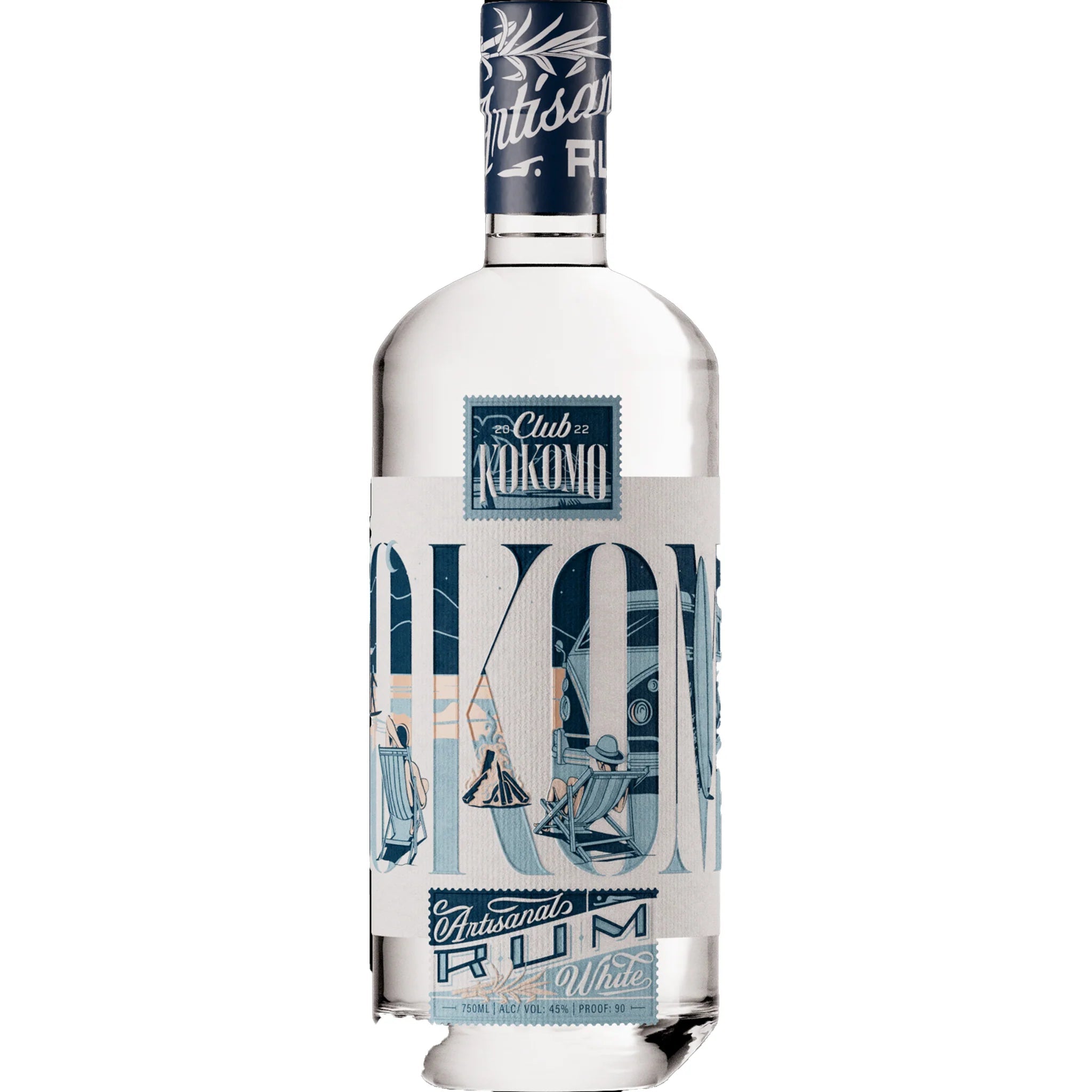 Club Kokomo Artisanal White Rum 750 ml