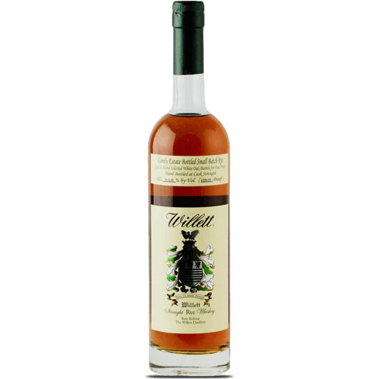 Willett 4 Year Straight Rye Whiskey 750 mL