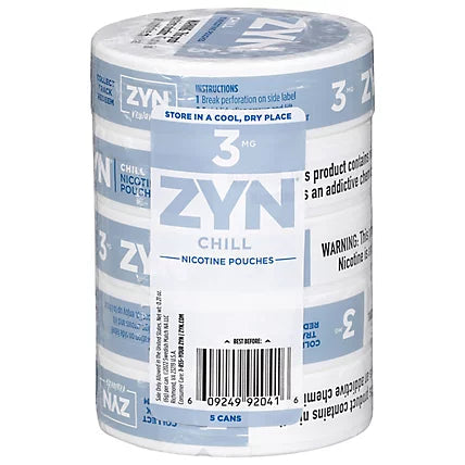 ZYN PACK OF 5 pack