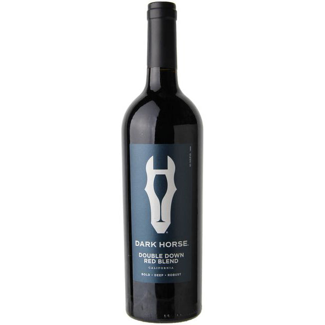 Dark Horse Double Down Red Blend wine (13.5% ABV)