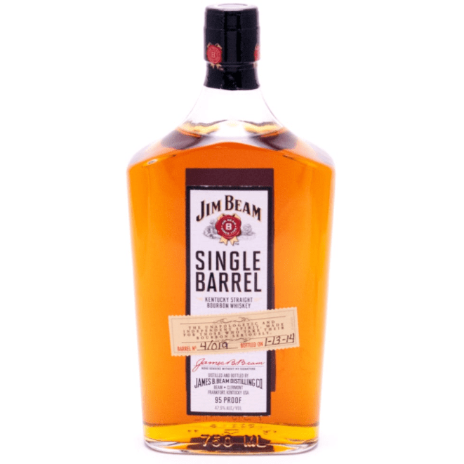 Jim Beam Single Barrel Kentucky Straight Bourbon Whiskey 750 Ml